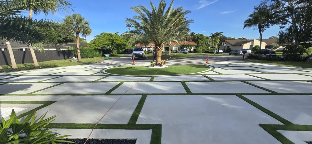 Landscaping project by M&R